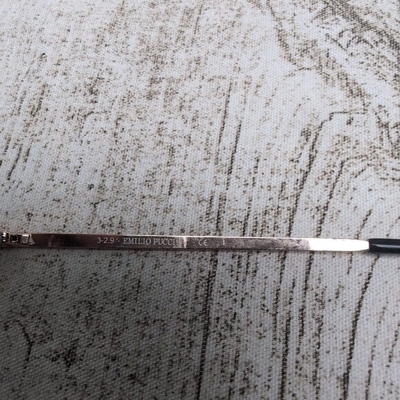 Emilio Pucci EP 5155  Black Metal Cat Eye Optical Eyeglasses Frames - Picture 5 of 7